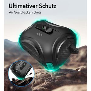 Produktbild für Ladecase-Hülle ESR Cyber FlickLock, mit MagSafe, schwarz