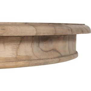 Produktbild für Beistelltisch CLP Wiva 321848, natur, aus Holz
