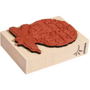 Produktbild für Motivstempel Rayher 29219000 Weihnachtsglück, aus Holz