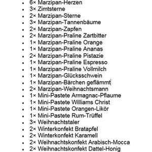 Produktbild für Adventskalender Niederegger Cafe Niederegger