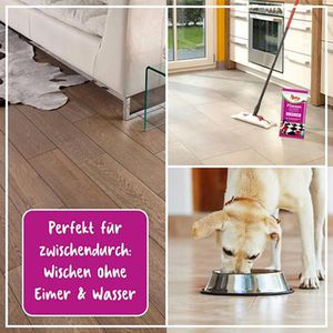 Produktbild für Reinigungstücher Poliboy 5201501, Clever Care, feucht