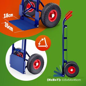 Produktbild für Sackkarre Gardebruk Stapelkarre 101703, klappbar