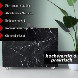 Produktbild für Möbelrolle PRIOstahl mit Anschraubplatte, 4-teilig