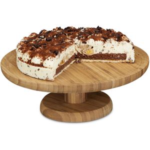 Produktbild für Tortenplatte Relaxdays 10020545, mit Fuß