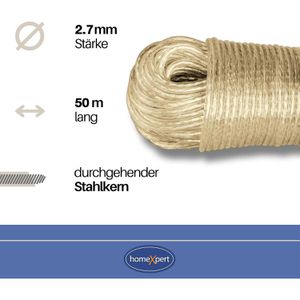 Produktbild für Wäscheleine homeXpert 305050