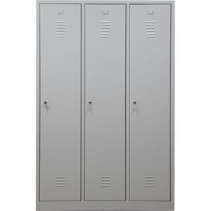 Produktbild für Spind G-Office WRC/3.18120, lichtgrau