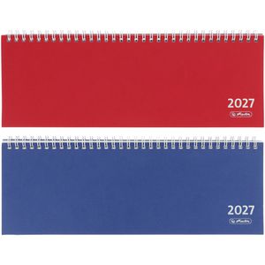 Produktbild für Tischkalender Herlitz 400207932, Colour, quer mit Register