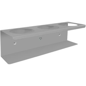 Werkzeughalter ADB 23176, grau, für Lochwand