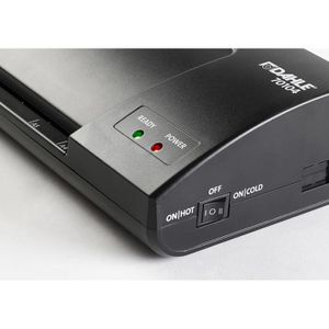 Produktbild für Laminiergerät Dahle 70104, mit 2 Rollen, A4
