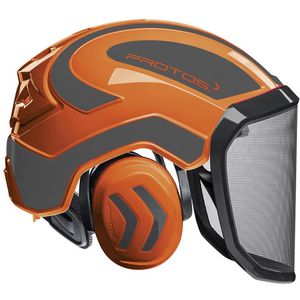 Forsthelm Protos Integral Forest F39, orange-grau