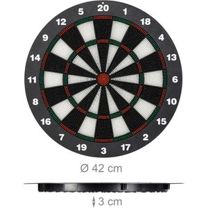 Produktbild für Dartscheibe Relaxdays 10021463