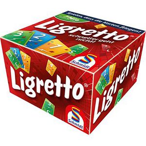 Kartenspiel Schmidt-Spiele 01301, Ligretto rot