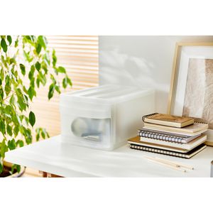 Produktbild für Schubladenbox Rotho 1114300096, Systemix M, A4