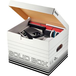 Produktbild für Archivcontainer Leitz 6118-00-01, Solid M