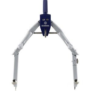 Produktbild für Zirkel Ecobra 421711 Blue Master, 4-teilig