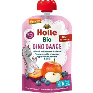 Produktbild für Fruchtpüree Holle Dino Dance, 100% Frucht demeter, BIO