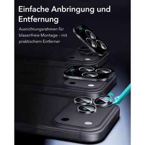 Produktbild für Kamera-Schutz ESR Armorite Kameralinsen, transparent, 3 Stück