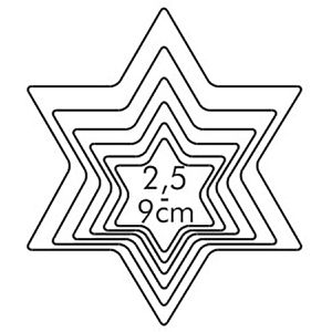 Produktbild für Ausstechformen Tescoma DELICIA, Set, Sterne