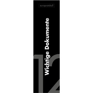 Rückenschilder europrotokoll wichtige Dokumente