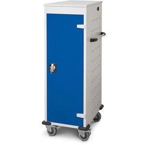 Laptopwagen Rotstahl 461464, grau / blau