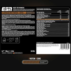 Produktbild für Proteinpulver ESN Flexpresso Protein Coffee, 908g