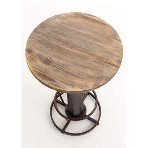 Produktbild für Stehtisch CLP Ruhr 202002835, kiefer, Ø 54 cm