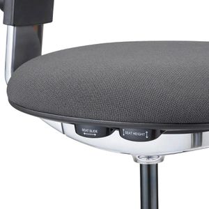 Produktbild für Arbeitsstuhl hJh-OFFICE Top Work 40, anthrazit