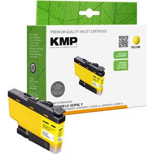 Produktbild für Tinte KMP für Brother LC-3239XLY