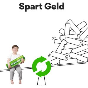 Produktbild für Akku GP Recharge 1,2 V, 800 mAh