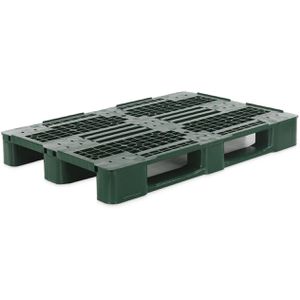 Produktbild für Kunststoffpalette Alpha-Paletten 1240-GRU, aus PE