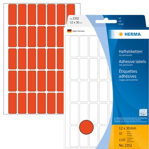 Produktbild für Vielzwecketiketten Herma 2352, rot