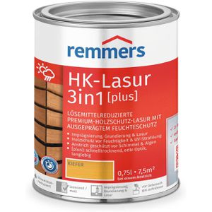 Produktbild für Holzlasur Remmers HK-Lasur 3in1 plus, 0,75l