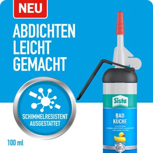 Produktbild für Silikon Sista Bad &amp; Küche, SBKWS, weiß