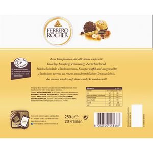 Produktbild für Pralinen Ferrero-Rocher 20 Stück