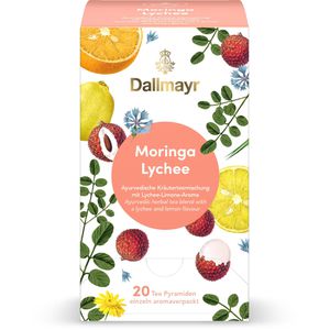 Tee Dallmayr Pyramiden Moringa Lychee