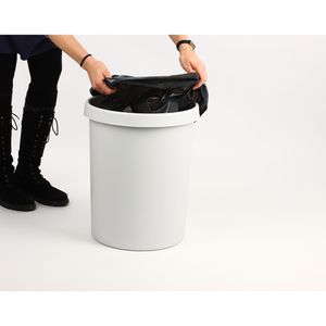 Produktbild für Papierkorb Helit H6106282, the german, grau