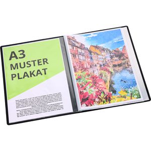 Produktbild für Sichtbuch EXXO by HFP, aus PP, A3