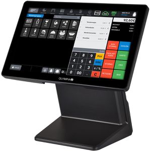 Produktbild für Registrierkasse Olympia Touch T400, schwarz
