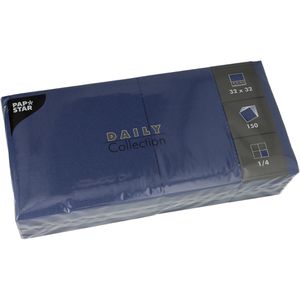 Servietten Papstar Daily Collection, dunkelblau