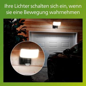 Produktbild für LED-Außenstrahler Philips Tylus, IP44 wasserfest