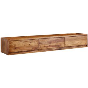 Produktbild für Lowboard Wohnling WL6.525, aus Massivholz, grifflos, sheesham