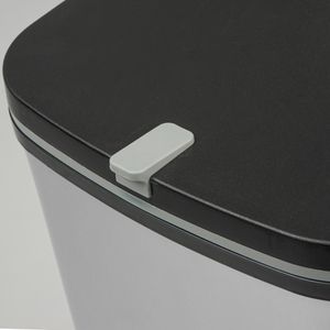 Produktbild für Mülleimer Curver KIS Chic Bin Style, silber