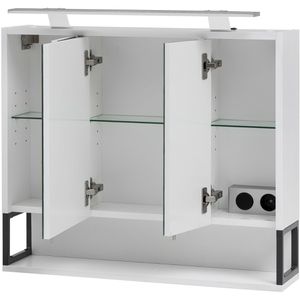 Produktbild für Spiegelschrank Schildmeyer Limone 146034, weiß