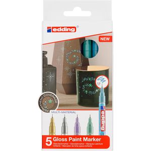 Produktbild für Lackmarker Edding 780 metallic spezial, wasserfest &amp; permanent