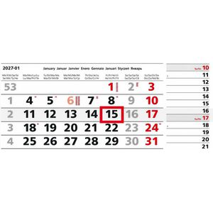 Produktbild für 3-Monatskalender Böttcher-AG Kombi Köln, mit Werbedruck
