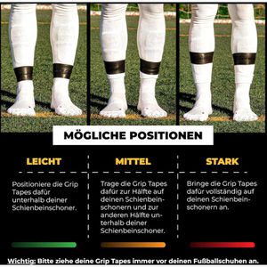 Produktbild für Schienbeinschonerhalter PASTE Grip Tapes