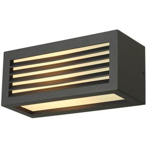 Wandleuchte SLV BOX-L, aus Aluminium, für außen (IP44)