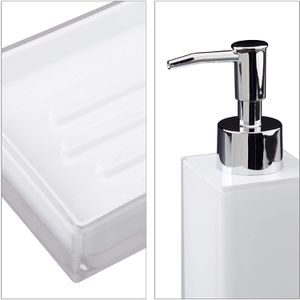 Produktbild für Badaccessoires-Set Relaxdays 1002258649, 4-teilig