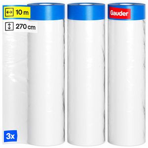 Produktbild für Abdeckfolie Gauder Malerkrepp-Masker, 2in1, 3 Stück