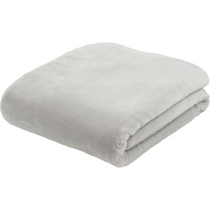 Kuscheldecke Gözze Premium Cashmere Feeling, silber
